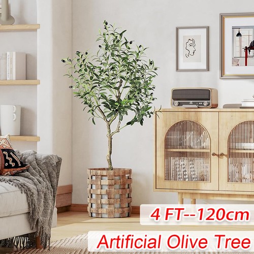 Large artificial olive tree - large,